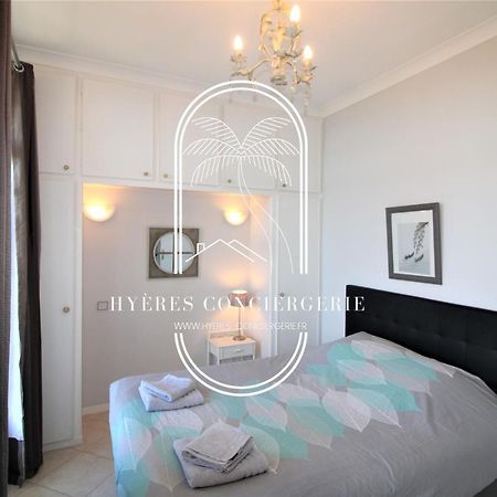 T3 Standing-Splendide Vue Mer - Piscine Parking By Hc Apartamento Hyères Exterior foto