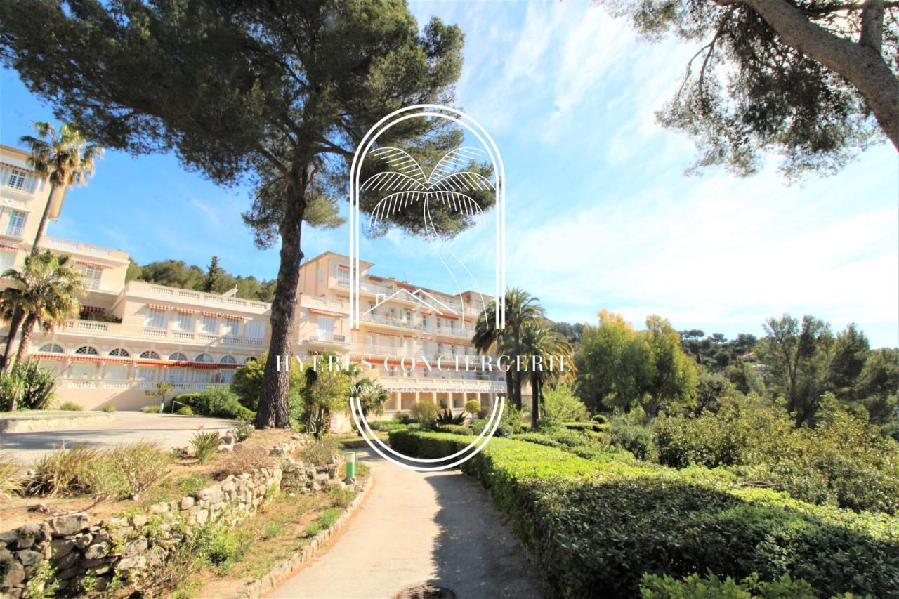 T3 Standing-Splendide Vue Mer - Piscine Parking By Hc Apartamento Hyères Exterior foto